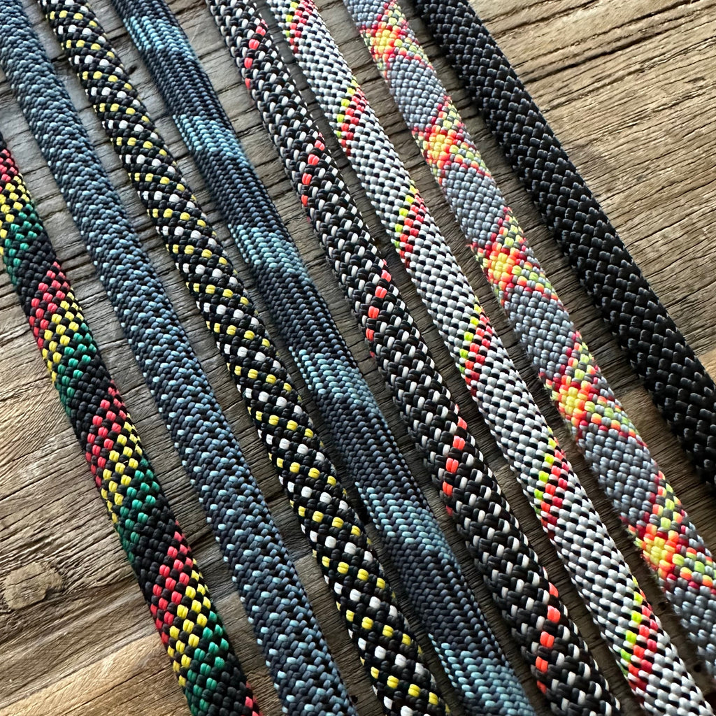 Black & Gray Patterns Climbing Rope Leashes