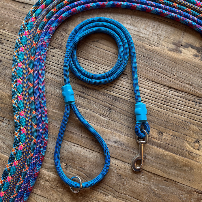Blue Patterns Climbing Rope Leashes