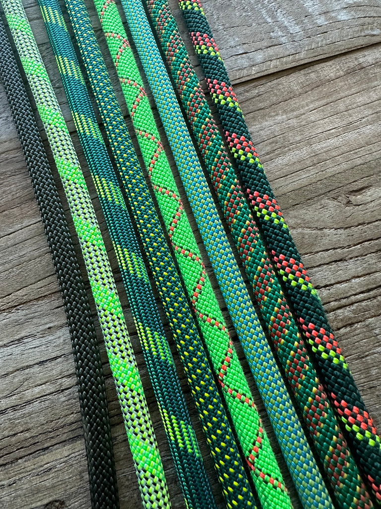 Green Patterns Climbing Rope Leashes