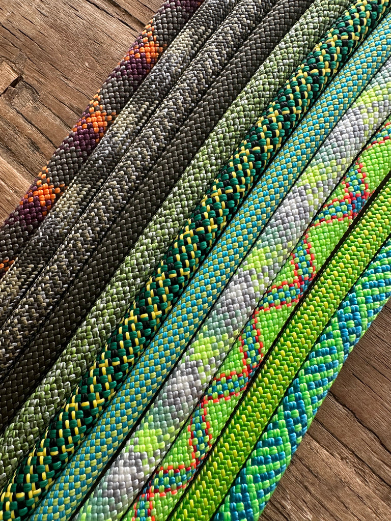 Green Patterns Climbing Rope Collars