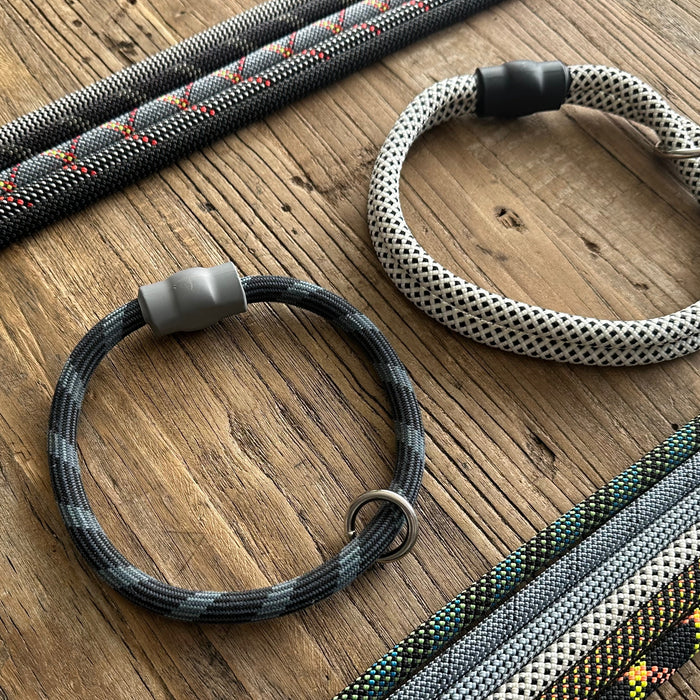 Black & Gray Climbing Rope Collars