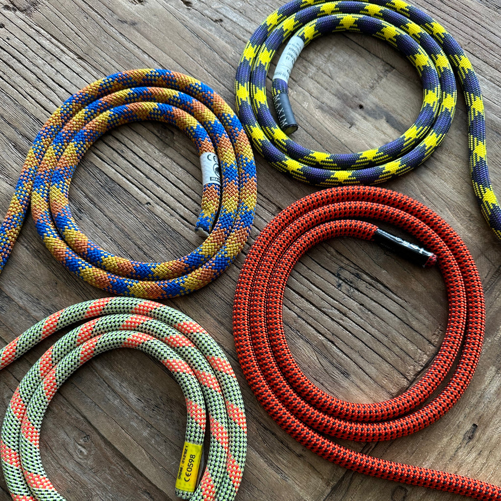 Orange & Yellow Patterns Climbing Rope Camera Strap (Neck or Wrist)