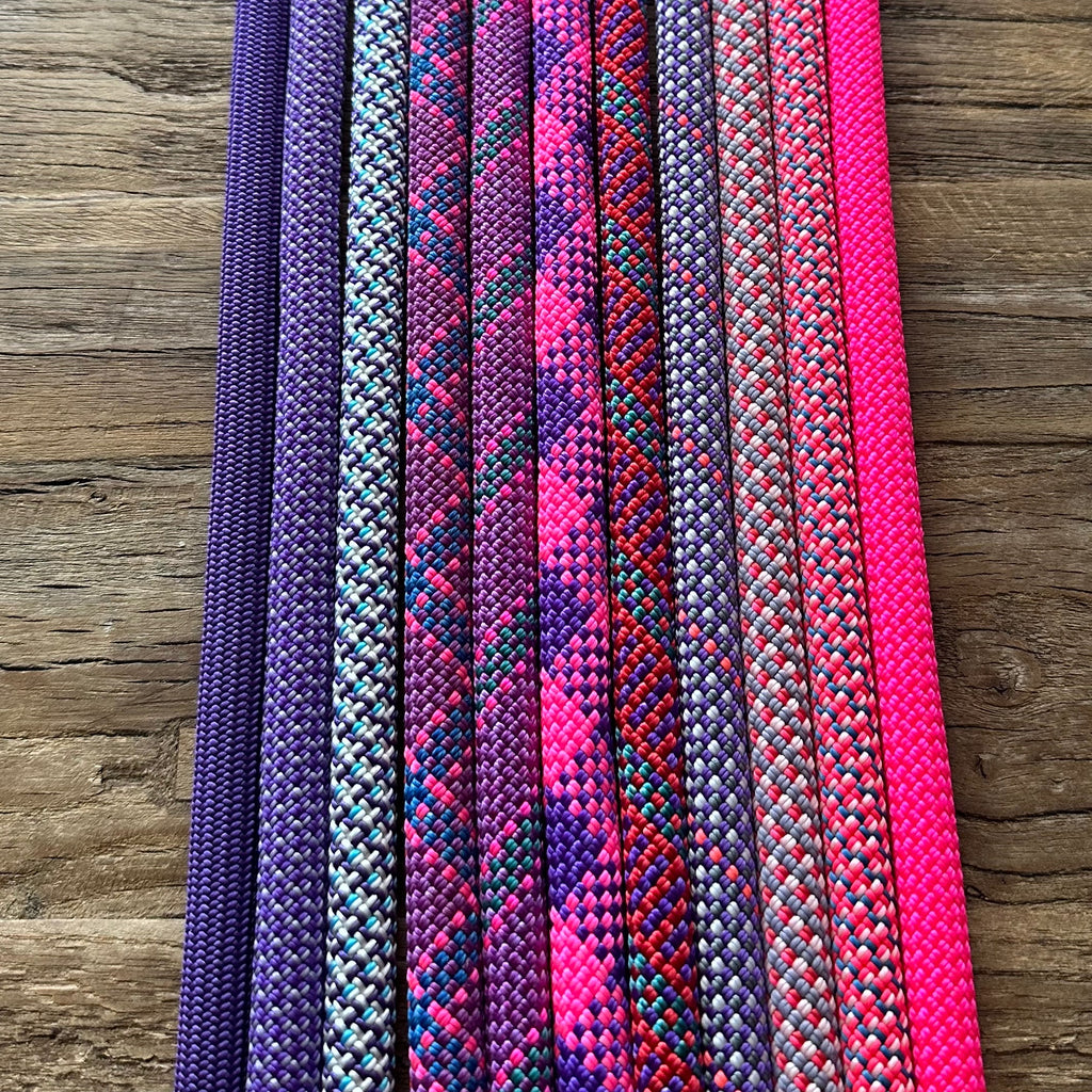 Pink & Purple Patterns Climbing Rope Leashes