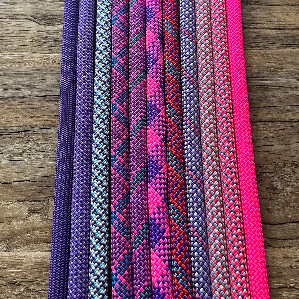 Pink & Purple Patterns Climbing Rope Collars