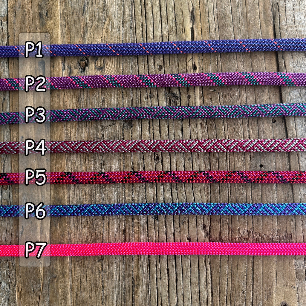 Pink & Purple Patterns Climbing Rope Leashes