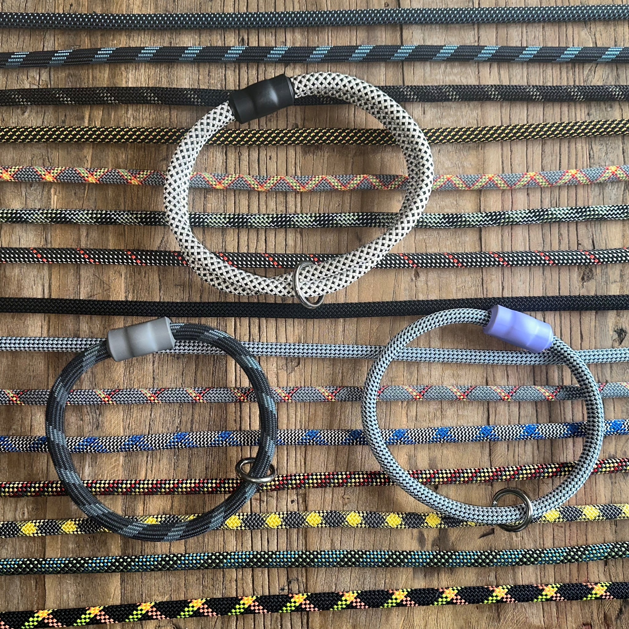 Custom Climbing Rope Dog Collar