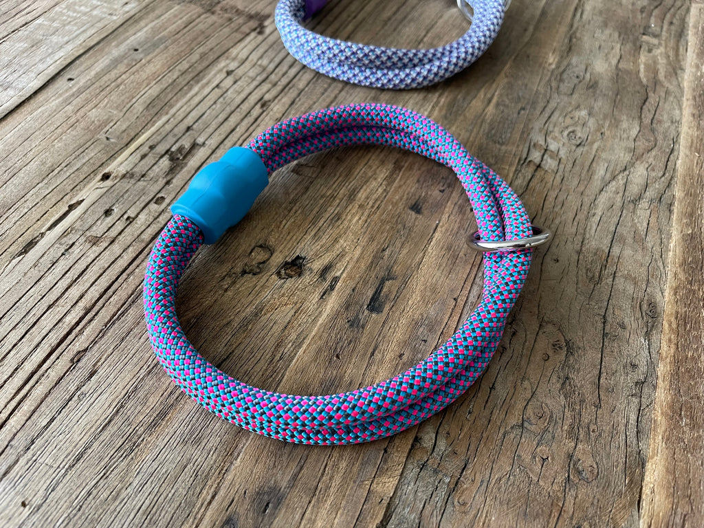 Pink & Purple Patterns Climbing Rope Collars