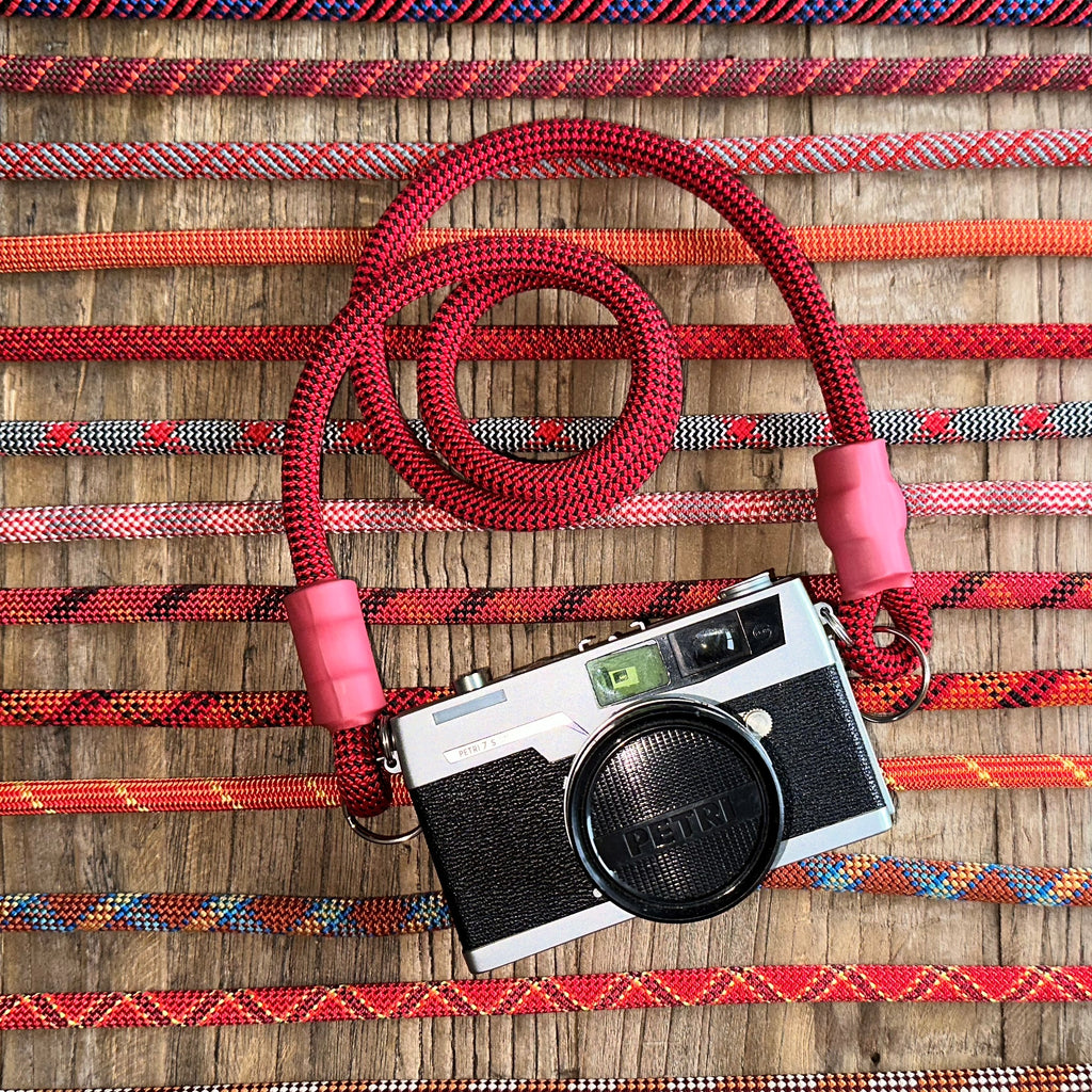 Climbing Rope Camera Strap - Wrist or Neck