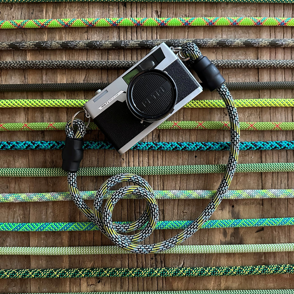 Climbing Rope Camera Strap - Wrist or Neck