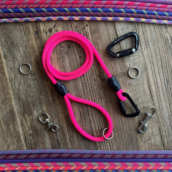 Pink & Purple Patterns Climbing Rope Leashes