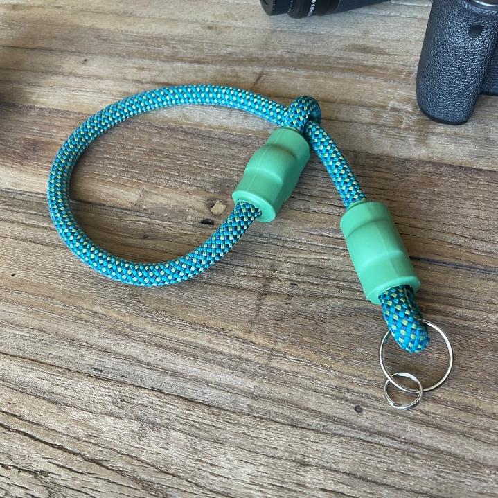 Climbing Rope Camera Strap - Wrist or Neck